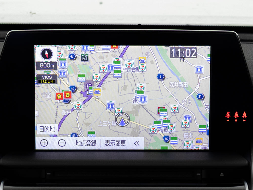 メーカー純正のSDナビが装備されています！
操作も簡単！見やすい！純正だからこその使
いやすさ！