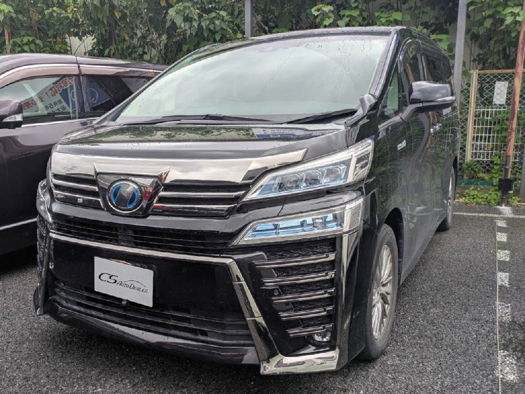 ヴェルファイアＨＶ　ＺＲ-Ｇ　４ＷＤ　リアモニター　黒革　１０インチナビ　