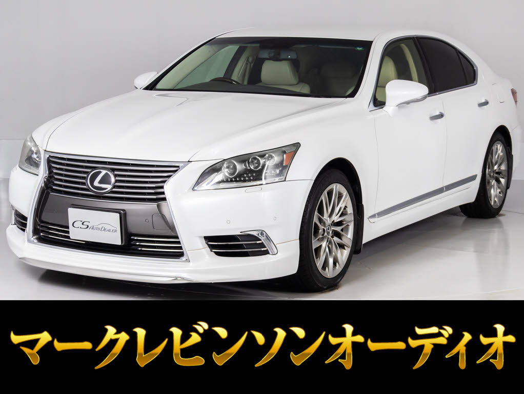 レクサス　ＬＳ４６０　ＶｅｒＣ　Ｉ-ＰＫＧ　エアロカスタム　黒本革シート