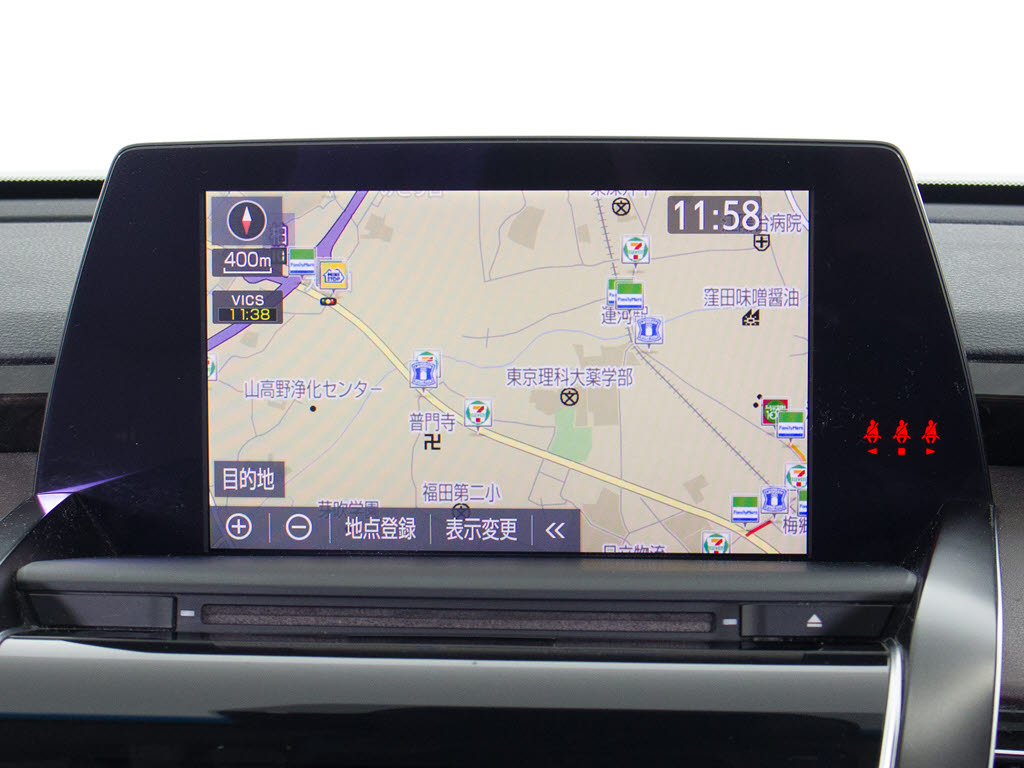メーカー純正の大画面SDナビが装備されてい
ます！操作も簡単！見やすい！純正だからこ
その使いやすさ！