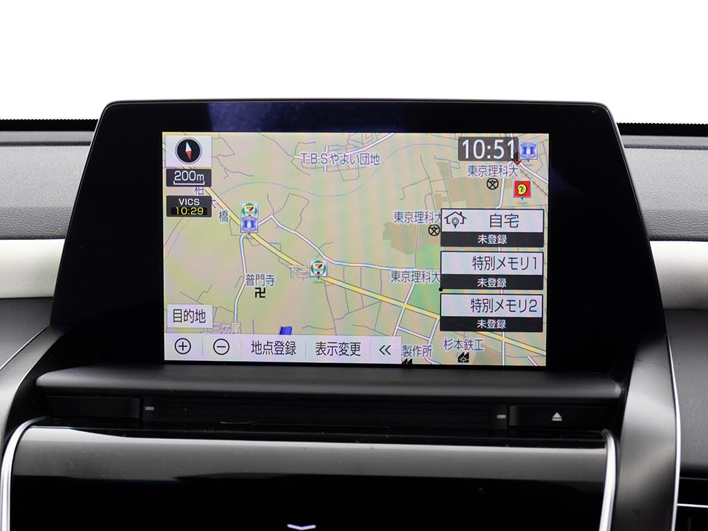 メーカー純正のSDナビが装備されています！
操作も簡単！見やすい！純正だからこその使
いやすさ！