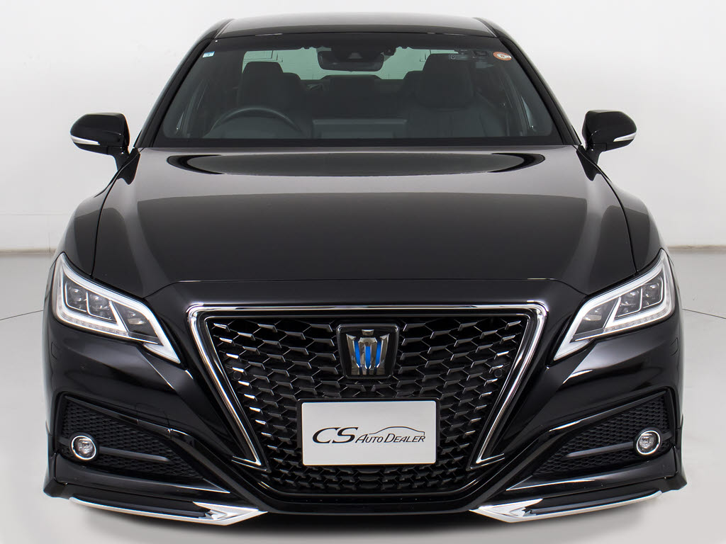 クラウンＨＶ　２．５Ｇ　ヴァログレー革　３６０カメラ　エアロ　禁煙車