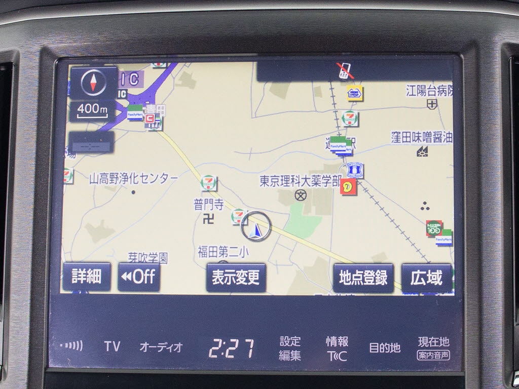 メーカー純正のSDナビが装備されています！
操作も簡単！見やすい！純正だからこその使
いやすさ！