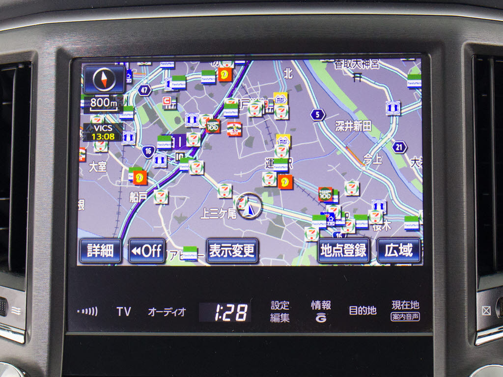 メーカー純正のHDDナビが装備されています
！操作も簡単！見やすい！純正だからこその
使いやすさ！