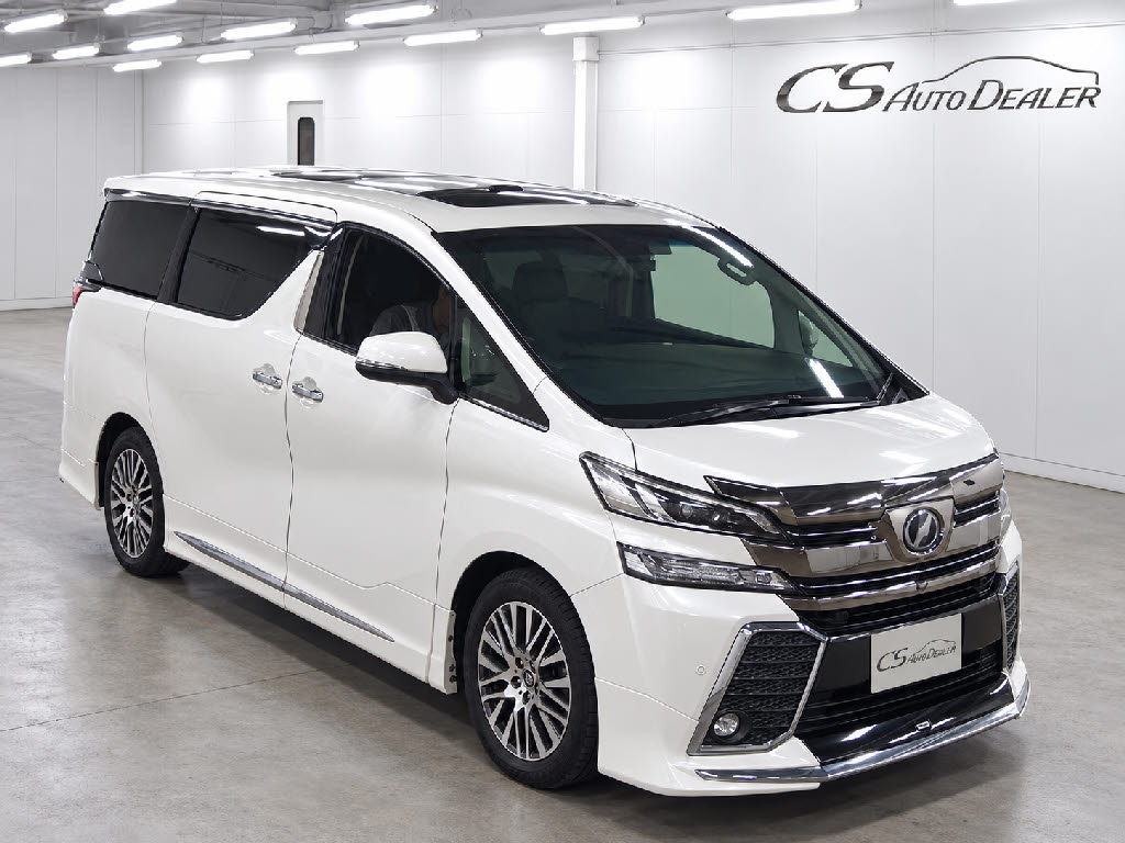 ヴェルファイア　２．５Ｚ-Ｇ　サンルーフ　モデリスタエアロ　ＪＢＬリアエンタ