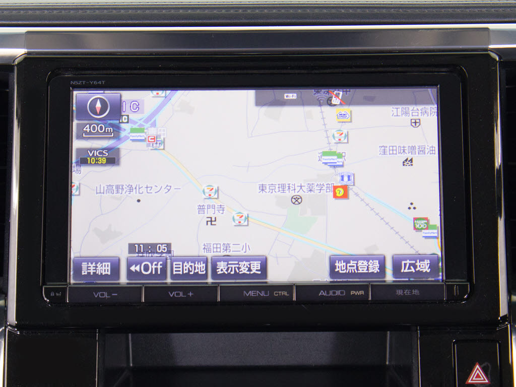 メーカー純正の大画面SDマルチが装備されて
います！操作も簡単！見やすい！純正だから
こその使いやすさ！