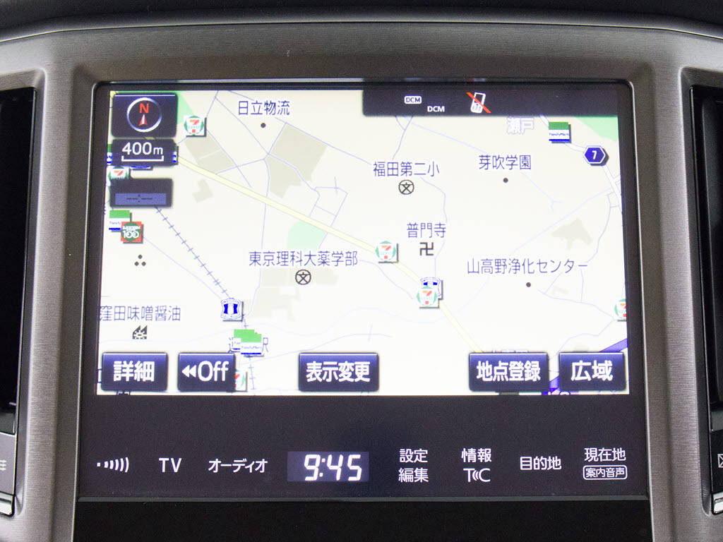 メーカー純正の大画面ＳＤナビが装備されて
います！操作も簡単！見やすい！純正だから
こその使いやすさ！