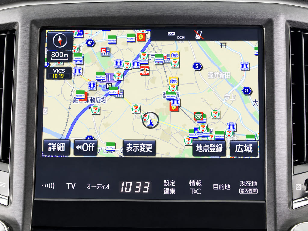 メーカー純正の大画面SDナビが装備されてい
ます！操作も簡単！見やすい！純正だからこ
その使いやすさ！