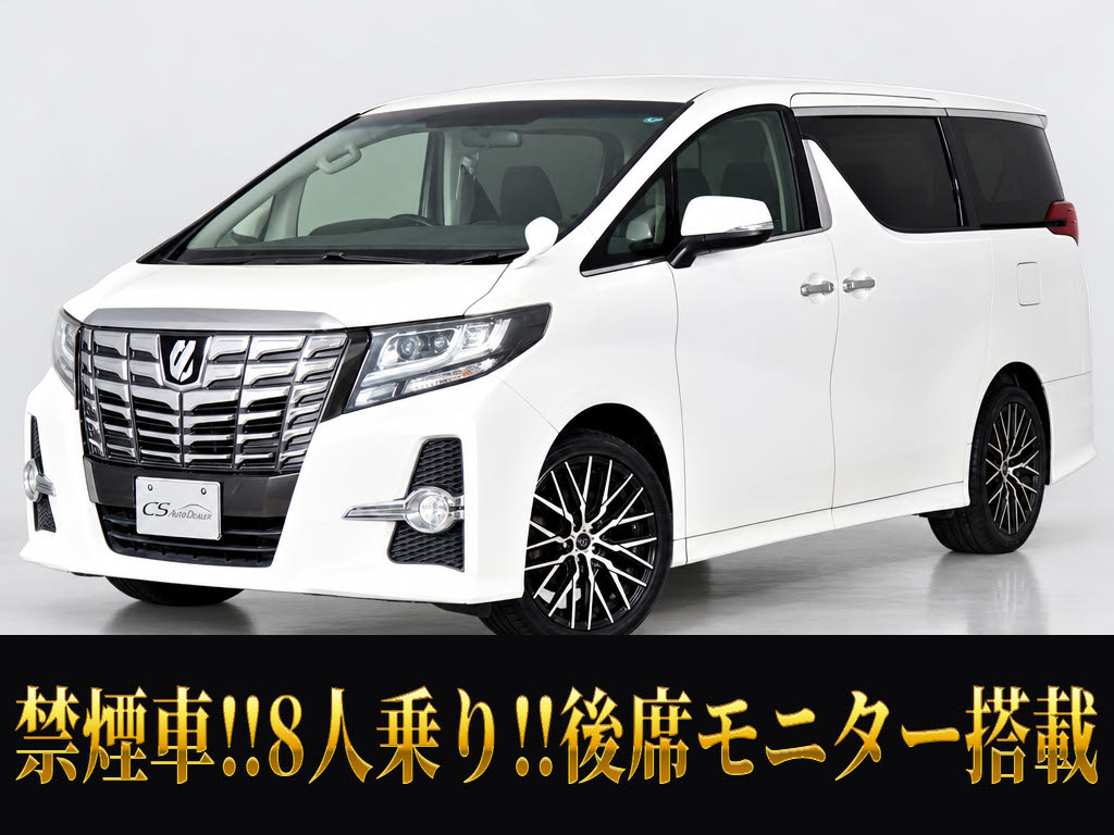 アルファード　２．５Ｇ　１１インチナビ　リアモニ記録簿９枚　禁煙