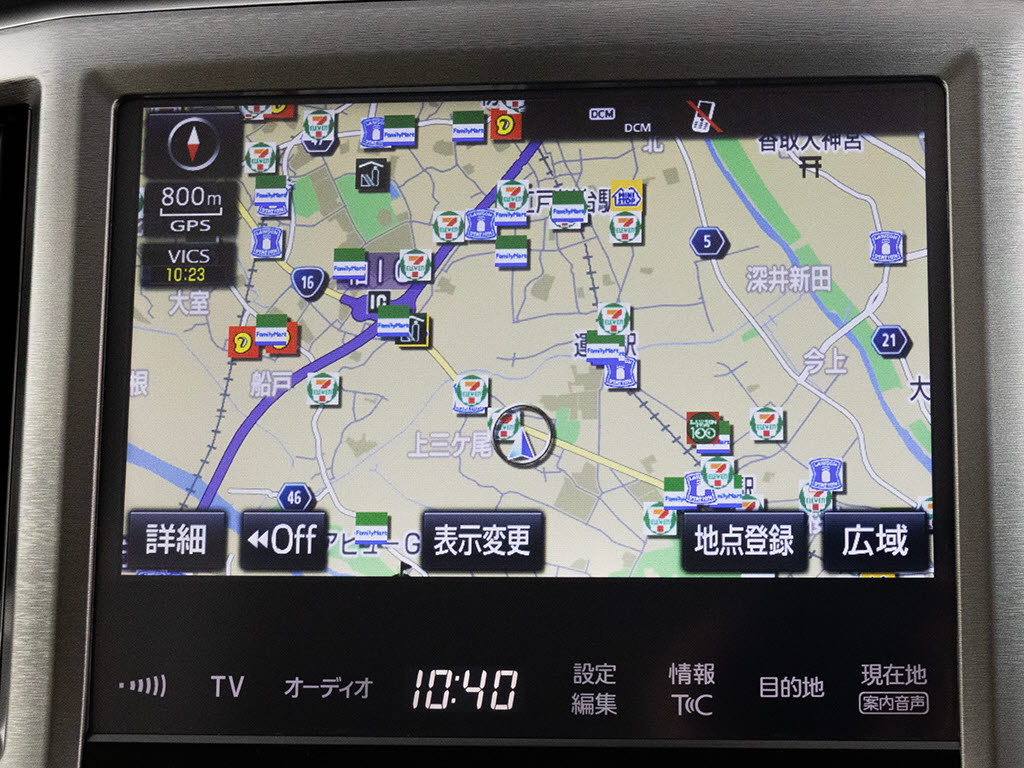 メーカー純正の大画面SDナビが装備されてい
ます！操作も簡単！見やすい！純正だからこ
その使いやすさ！