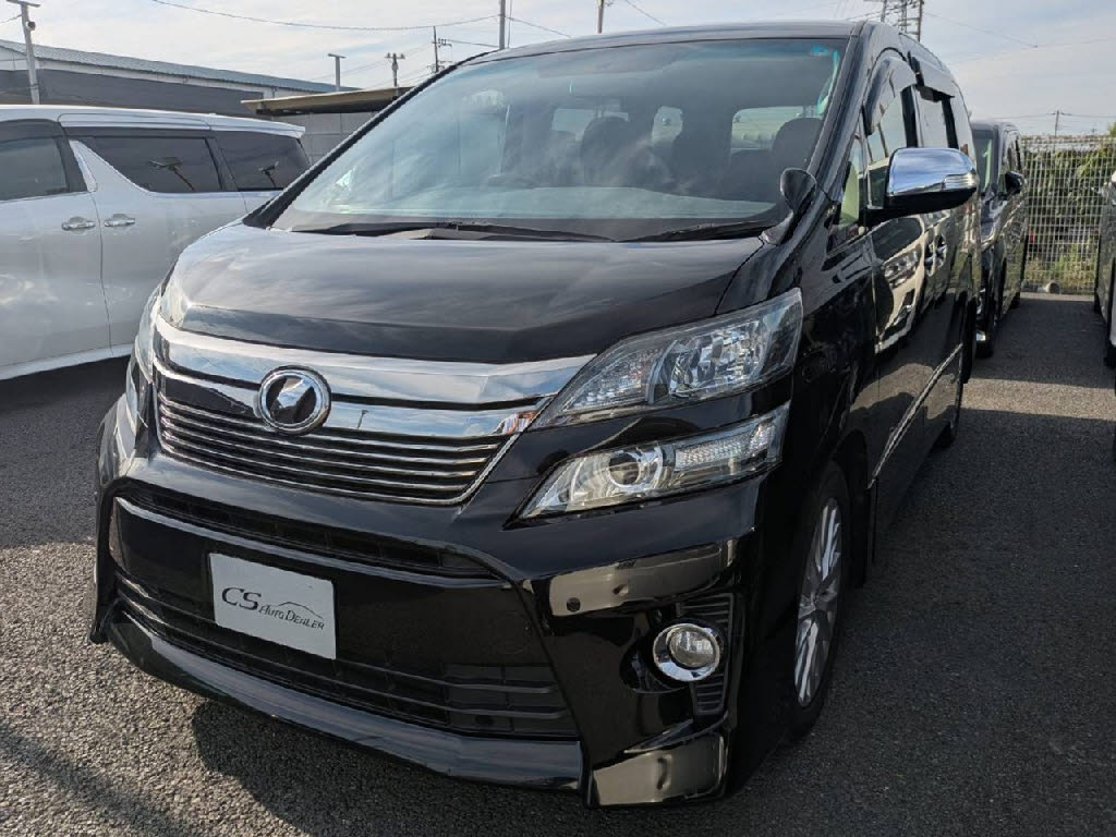 ヴェルファイア　２．４Ｚ　後席モニター　両側パワスラ　８人乗り