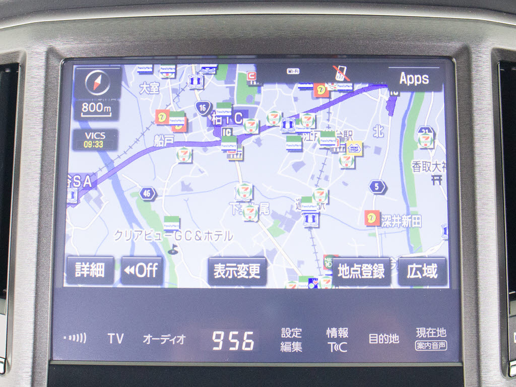 メーカー純正の大画面ＳＤナビが装備されて
います！操作も簡単！見やすい！純正だから
こその使いやすさ！