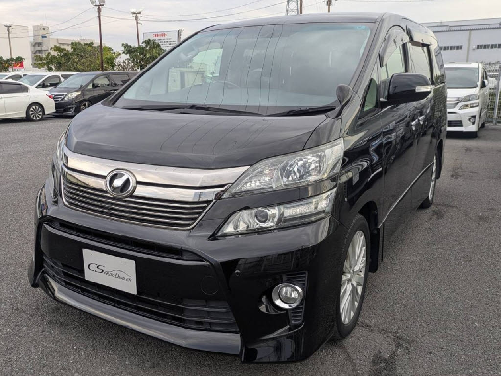 ヴェルファイア　２．４Ｚ-Ｇ　黒本革シート　後席モニター　両自