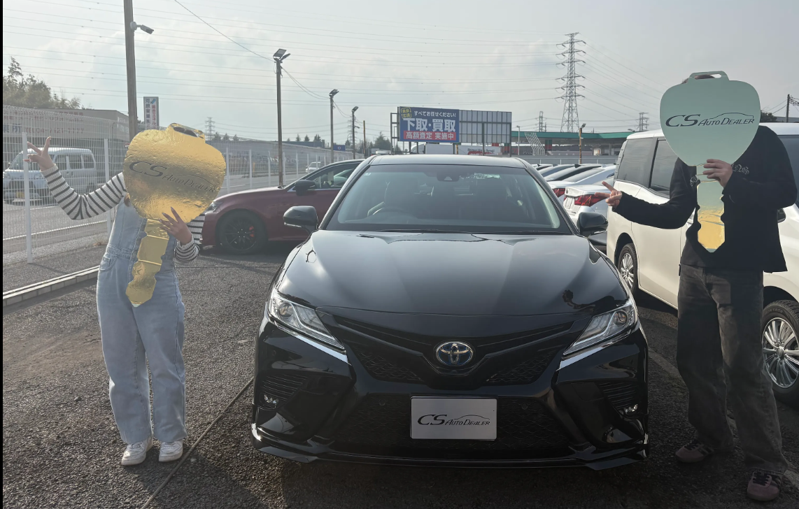 茨城県よりカムリを購入