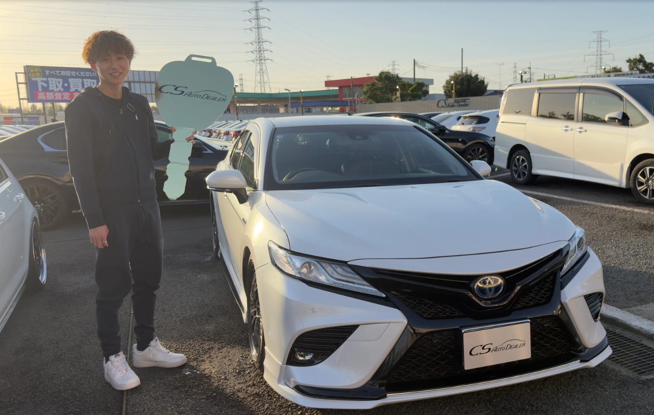 宮城県よりカムリを購入