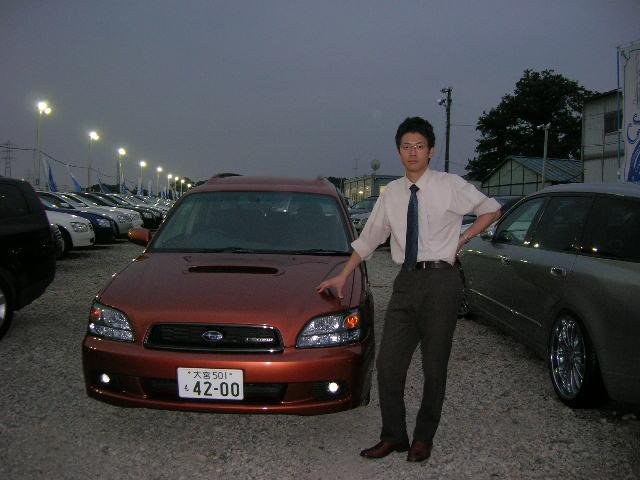 埼玉県よりレガシィツーリングワゴンを購入