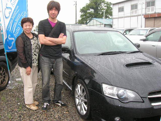 埼玉県よりレガシィB4を購入