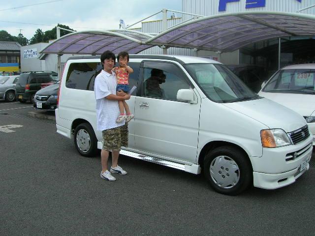 千葉県よりステップワゴンを購入