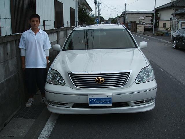 千葉県よりセルシオを購入