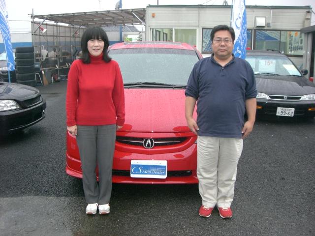 茨城県よりオデッセイを購入