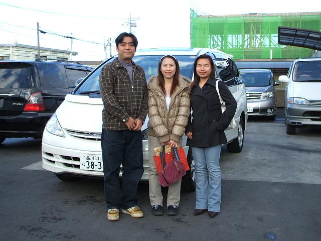 東京都よりエスティマを購入