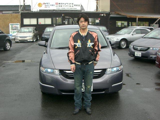 埼玉県よりオデッセイを購入