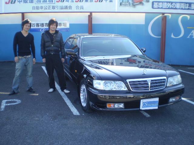 千葉県よりシーマを購入
