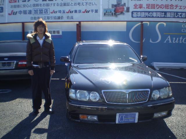 栃木県よりシーマを購入