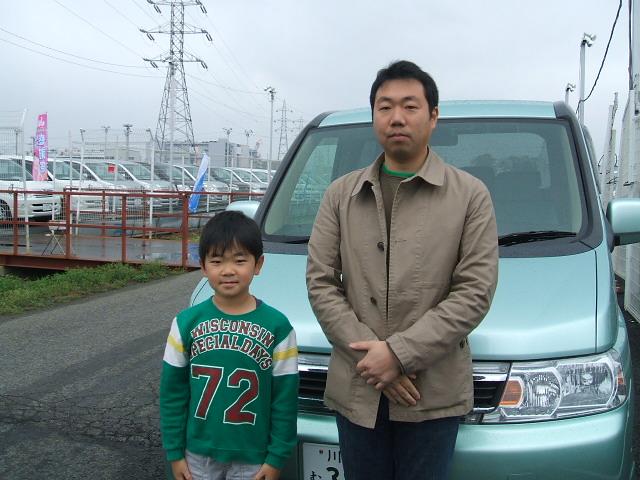 神奈川県よりステップワゴンを購入