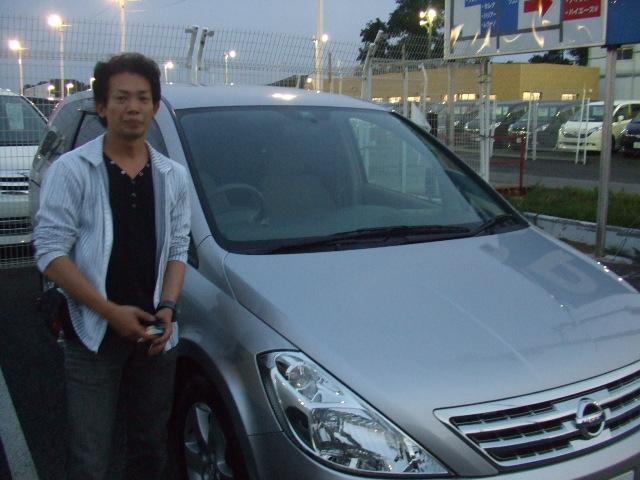 埼玉県よりプレサージュを購入