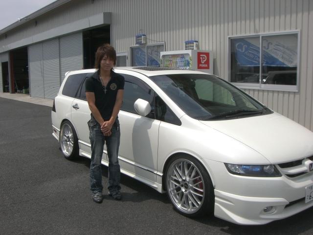 栃木県よりオデッセイを購入