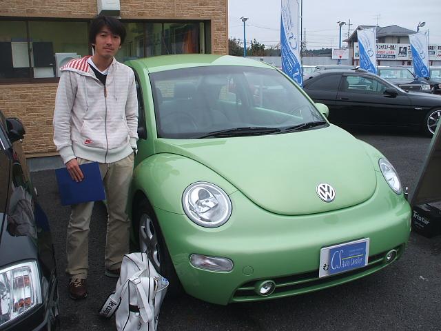 不明よりニュービートルを購入