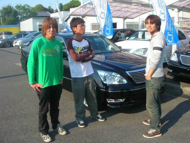 山梨県よりセルシオを購入
