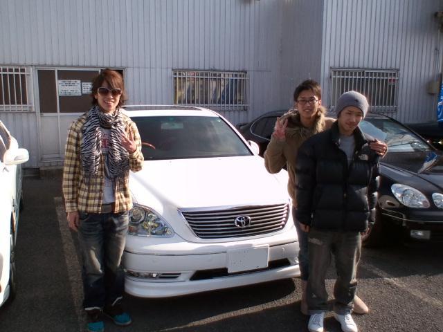 神奈川県よりセルシオを購入