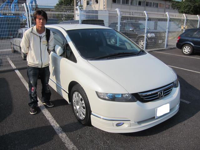 栃木県よりオデッセイを購入