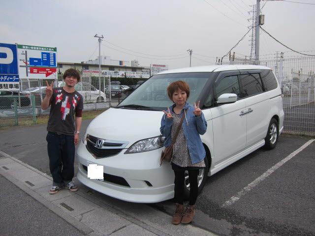 群馬県よりエリシオンを購入