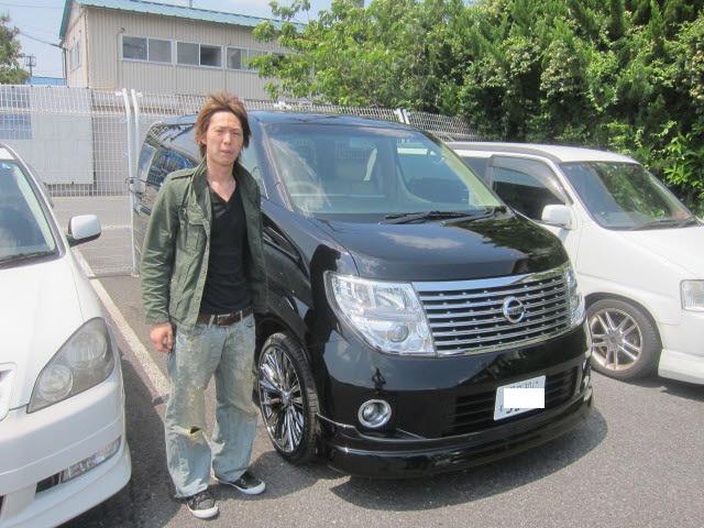 東京都よりエルグランドを購入