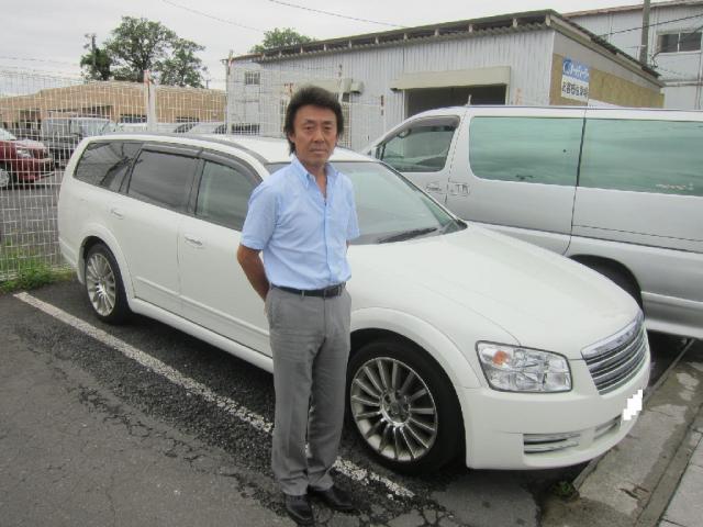 埼玉県よりステージアを購入