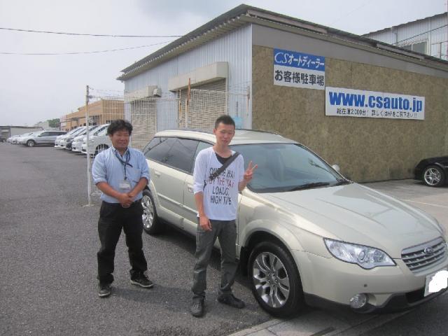埼玉県よりレガシィツーリングワゴンを購入