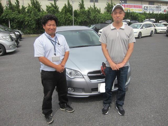 埼玉県よりレガシィツーリングワゴンを購入