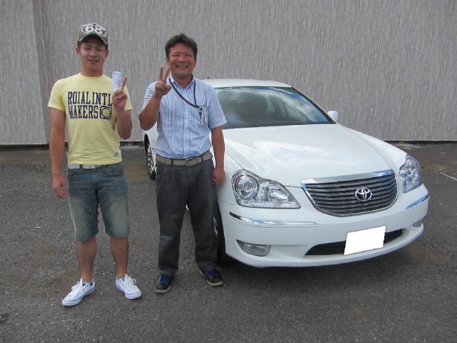 静岡県よりクラウンマジェスタを購入