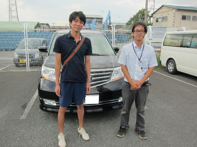 千葉県よりエリシオンを購入