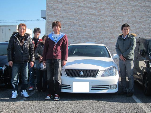千葉県よりクラウンアスリートを購入