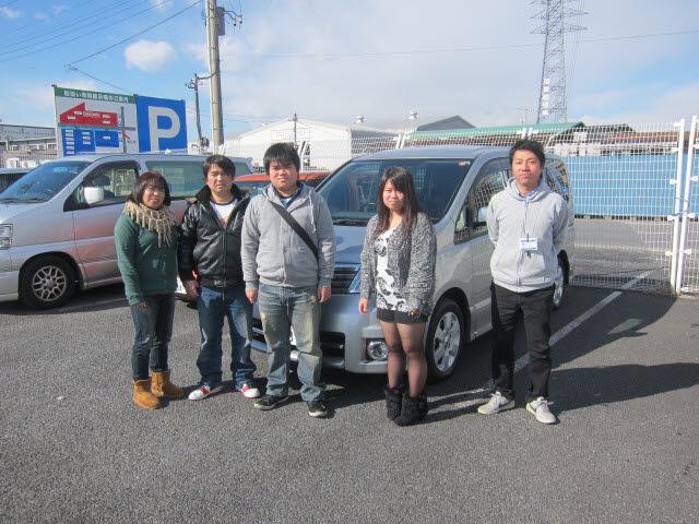 埼玉県よりセレナを購入