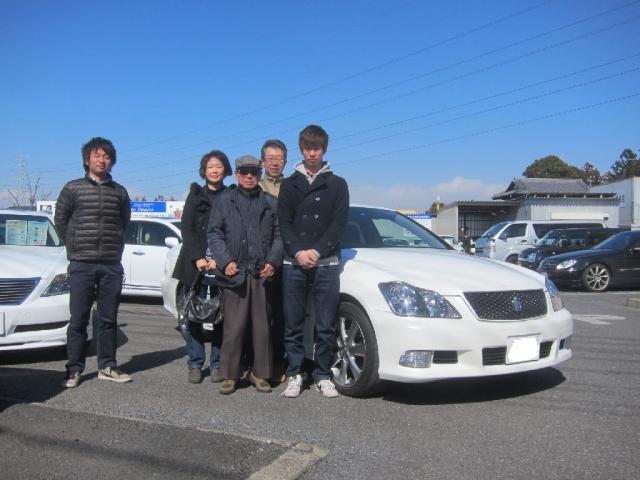 栃木県よりクラウンアスリートを購入