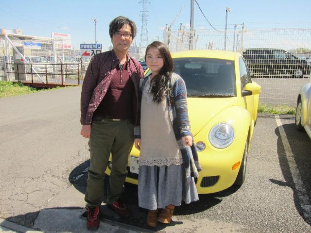 埼玉県よりニュービートルを購入