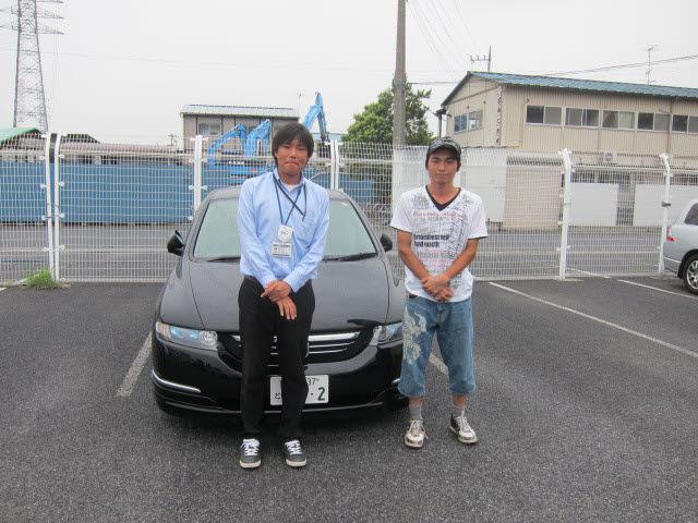 埼玉県よりオデッセイを購入