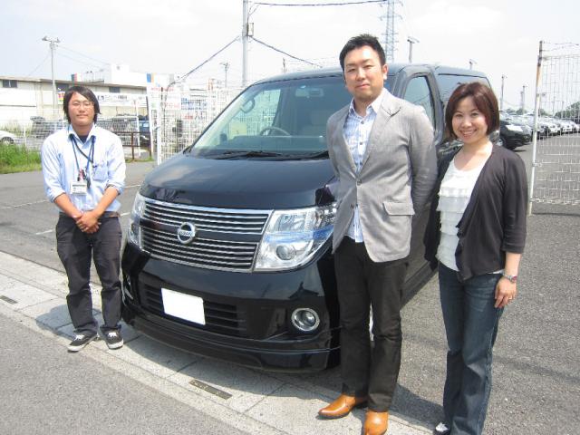 東京都よりエルグランドを購入