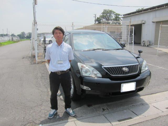 大阪府よりハリアーを購入