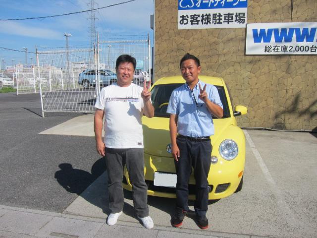 栃木県よりニュービートルを購入